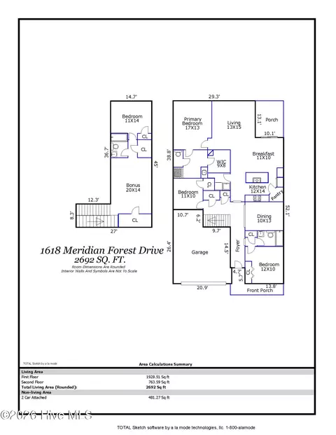 1618 Meridian Forest Dr SE, Bolivia, NC 28422