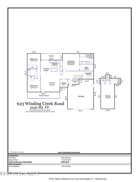 623 Winding Creek Rd, Rocky Point, NC 28457