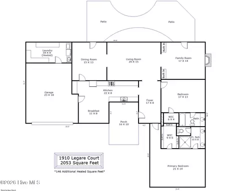 1910 Legare Ct, Wilmington, NC 28403
