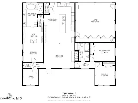 Floorplan - 227 Wright Rd, Vass, NC 28394 photo 1 of 1