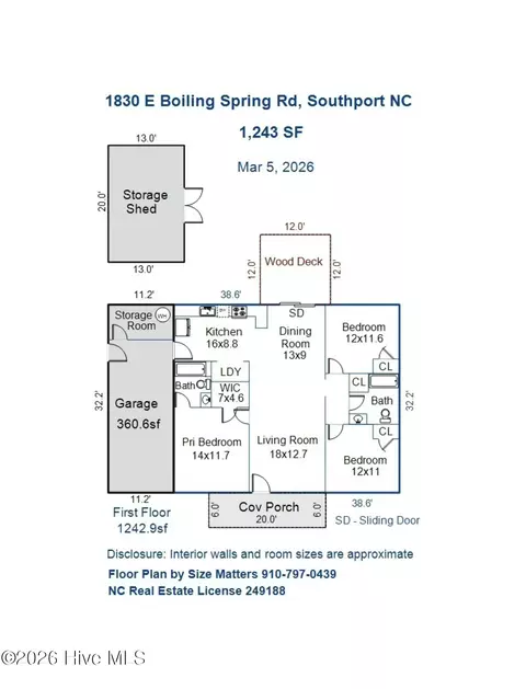 1830 E Boiling Spring Rd, Southport, NC 28461
