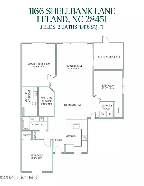 1166 Shellbank Ln, Leland, NC 28451