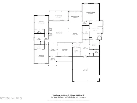 Floorplan - 117 N Rabbit Run Dr, Smithfield, NC 27577 photo 1 of 1