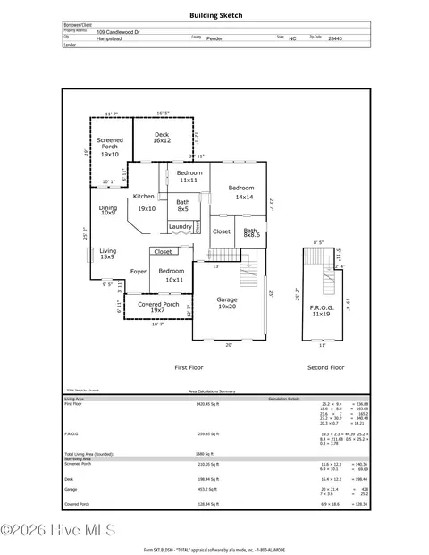 109 Candlewood Dr, Hampstead, NC 28443