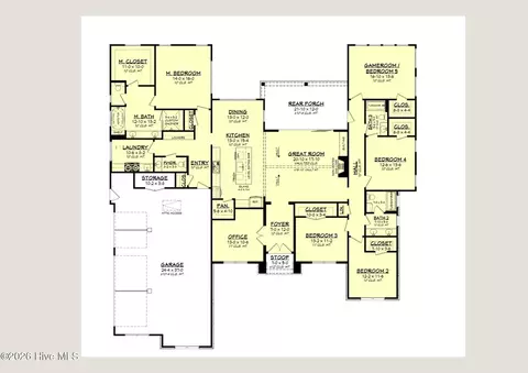 Floorplan - 12 Eastman Pl, Pinehurst, NC 28374 photo 1 of 1