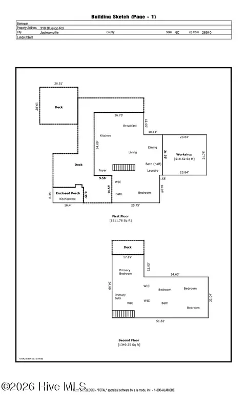 319 Blue Top Rd, Jacksonville, NC 28540