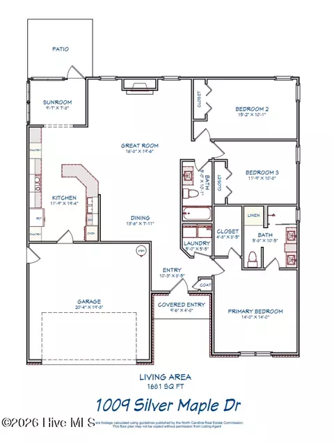 1009 Silver Maple Dr, Leland, NC 28451