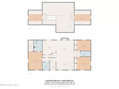 Floorplan - 219 Shoreline Dr E, Sunset Beach, NC 28468 photo 3 of 3
