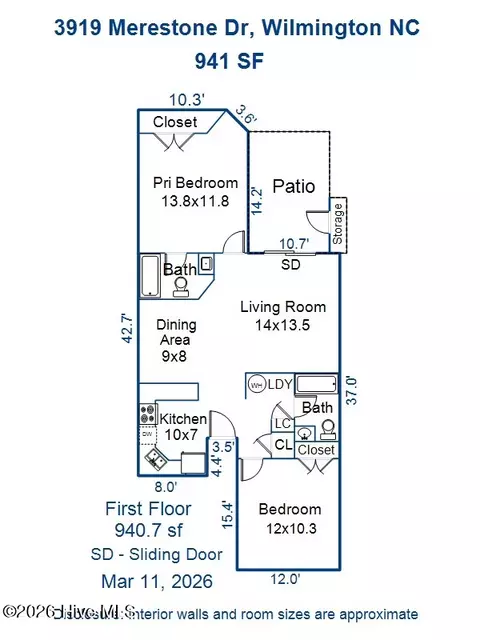 3919 Merestone Dr, Wilmington, NC 28412