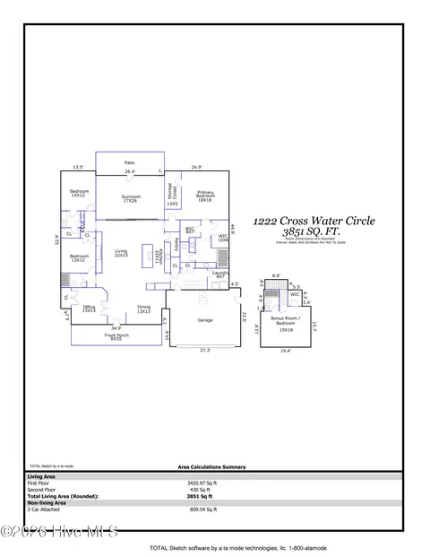 1222 Cross Water Cir, Leland, NC 28451