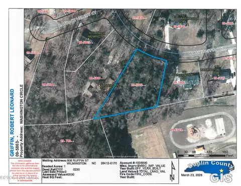 lot9 Washington Cir, Wallace, NC 28466