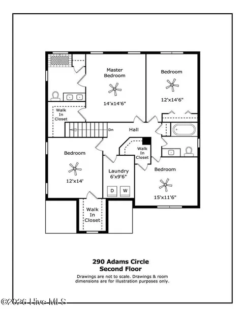 Floorplan - 290 Adams Cir, Pinehurst, NC 28374 photo 2 of 4