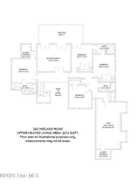 Floorplan - 240 Midland Rd, Pinehurst, NC 28374 photo 2 of 2