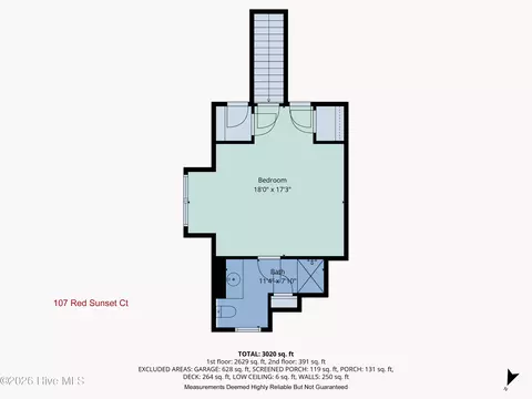 Floorplan - 107 Red Sunset Ct, Wallace, NC 28466 photo 3 of 3