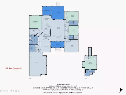 Floorplan - 107 Red Sunset Ct, Wallace, NC 28466 photo 1 of 3