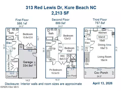 313 Red Lewis Dr #13, Kure Beach, NC 28449