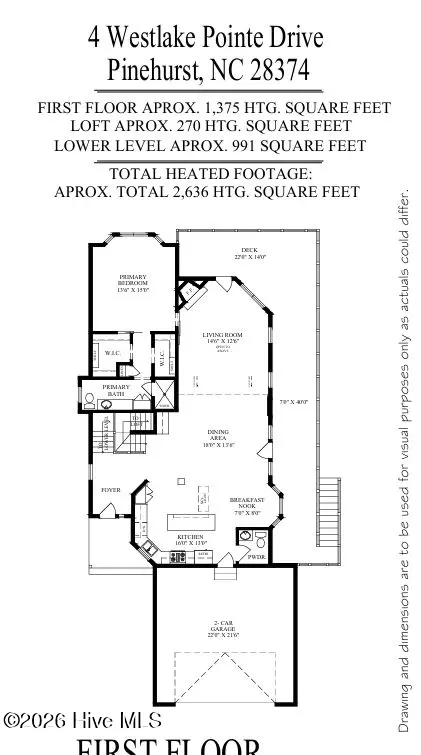 Floorplan - 4 Westlake Pointe Dr, Pinehurst, NC 28374 photo 1 of 2