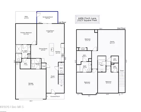 4406 Finch Ln, Wilmington, NC 28409