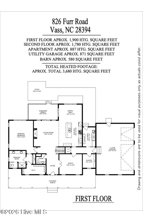 826 Furr Rd, Vass, NC 28394