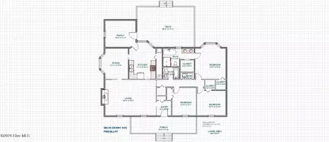 Floorplan - 380 W Denny Ave, Pinebluff, NC 28373 photo 2 of 2