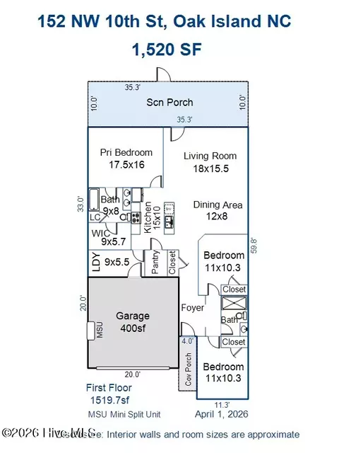152 NW 10th St, Oak Island, NC 28465