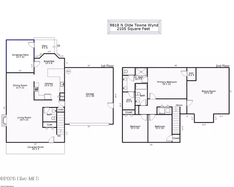 9818 N Olde Towne Wynd SE, Leland, NC 28451