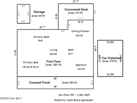 161 Paul Dr, Trenton, NC 28585