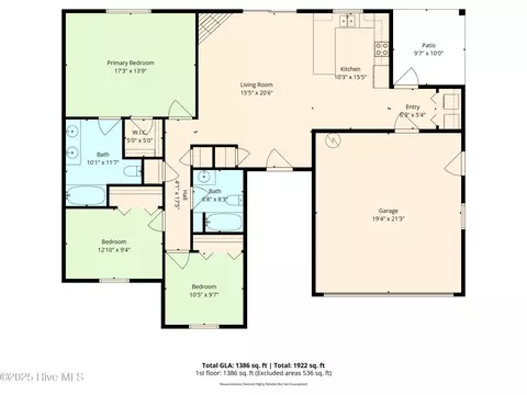 Floorplan - 105 Clymer Ct, Hubert, NC 28539 photo 1 of 1