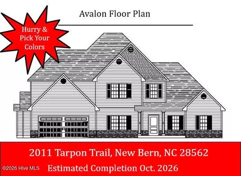2011 Tarpon Trl, New Bern, NC 28562