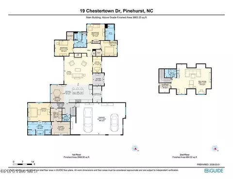 Floorplan - 19 Chestertown Dr, Pinehurst, NC 28374 photo 1 of 3