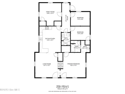 Floorplan - 401 E Queen St, Edenton, NC 27932 photo 2 of 2