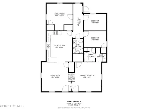 Floorplan - 401 E Queen St, Edenton, NC 27932 photo 1 of 2