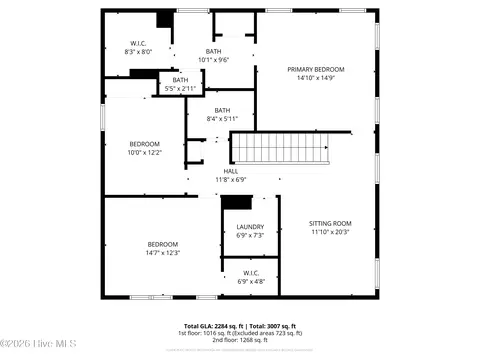 Floorplan - 1005 Terraces Ln, Hampstead, NC 28443 photo 2 of 2