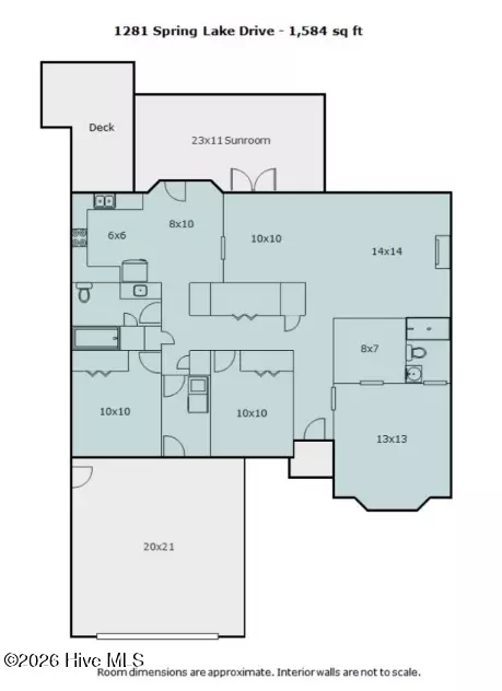 1281 Spring Lake Dr, Southport, NC 28461