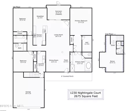 1230 Nightingale Ct, Leland, NC 28451