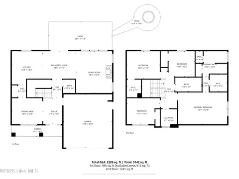 Floorplan - 303 Merrick Way, Hubert, NC 28539 photo 1 of 5