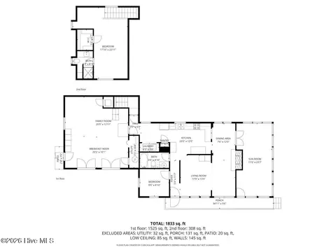 Floorplan - 153 Shell Dr, Grandy, NC 27939 photo 3 of 3