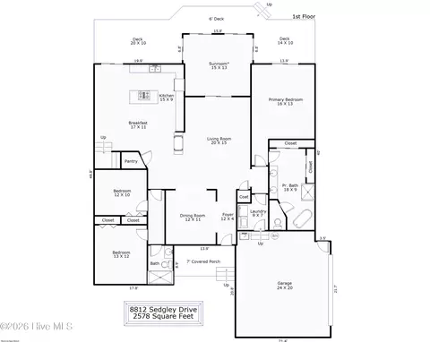 8812 Sedgley Dr, Wilmington, NC 28412