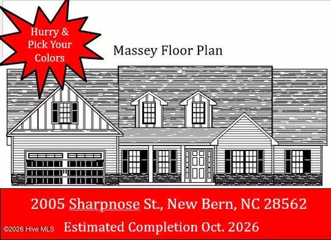 2005 Sharpnose St, New Bern, NC 28562