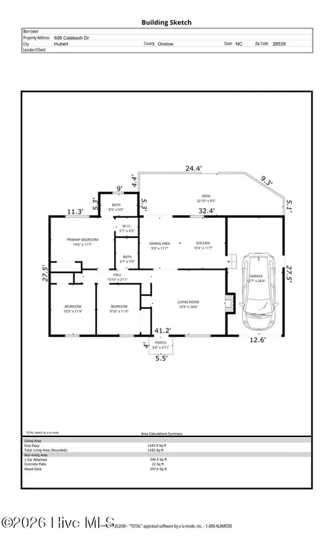 608 Calabash Dr, Hubert, NC 28539