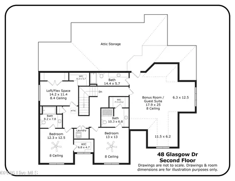 Floorplan - 48 Glasgow Dr, Pinehurst, NC 28374 photo 5 of 6