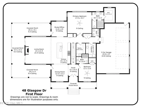 Floorplan - 48 Glasgow Dr, Pinehurst, NC 28374 photo 1 of 6