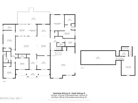Floorplan - 406 Compass Pt, Hampstead, NC 28443 photo 1 of 3