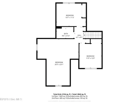 Floorplan - 120 Lake View Dr E, Pinehurst, NC 28374 photo 2 of 3