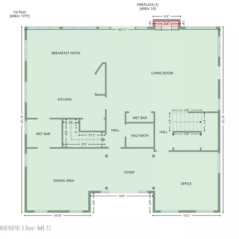 Floorplan - 127 Riverview Dr, Washington, NC 27889 photo 8 of 9