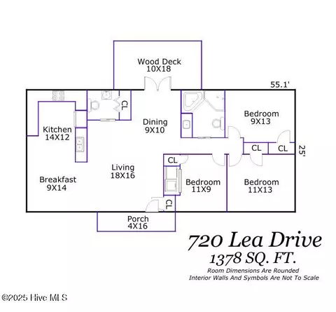 Floorplan - 720 Lea Dr, Hampstead, NC 28443 photo 2 of 2
