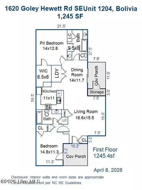 1620 Goley Hewett Rd SE UNIT 1204, Bolivia, NC 28422