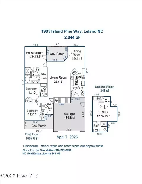 1905 Island Pine Way, Leland, NC 28451