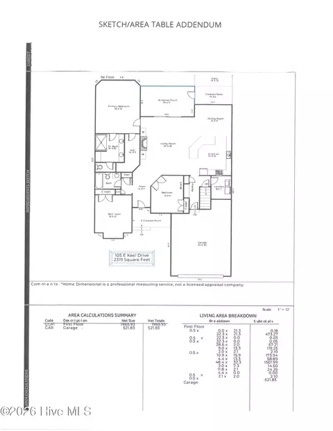 105 E Keel Dr, Hampstead, NC 28443