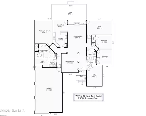 707 N Green Tee Rd, Hampstead, NC 28443